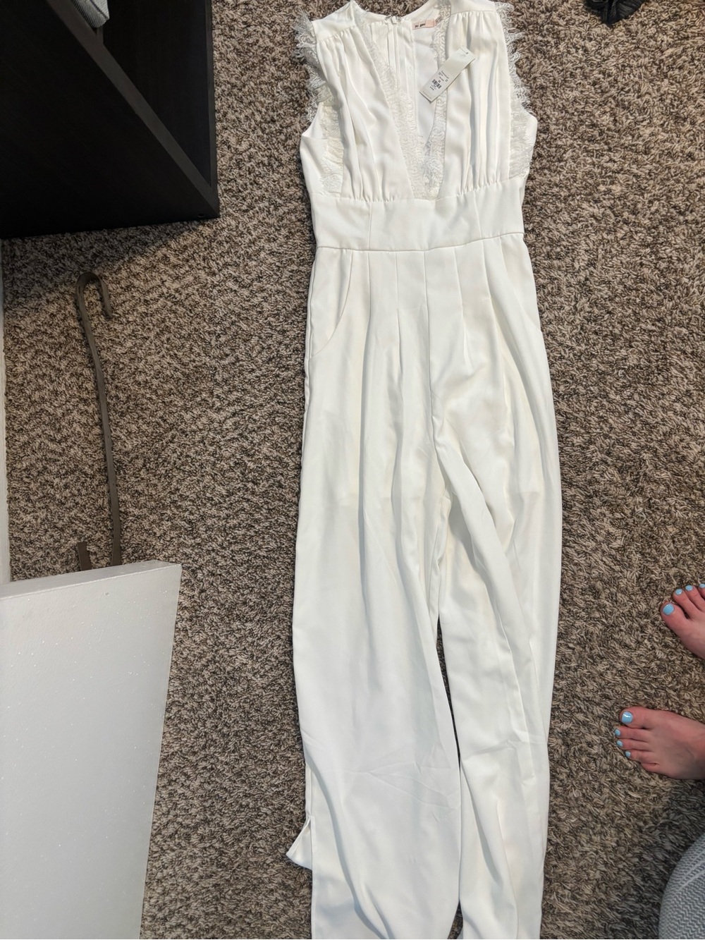 White Jumpsuit